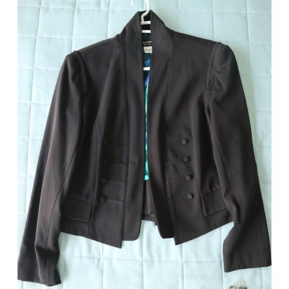 Bianca Nygard Crop Open Front Blazer - Picture 4 of 12